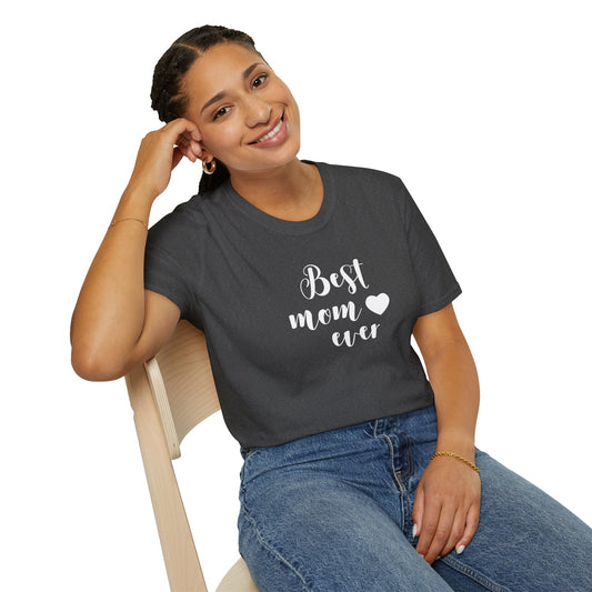 Show Mom some Love with our Best Mom Ever Softstyle T-Shirt